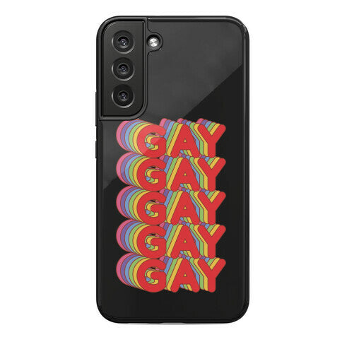 Gay Retro Rainbow Phone Case